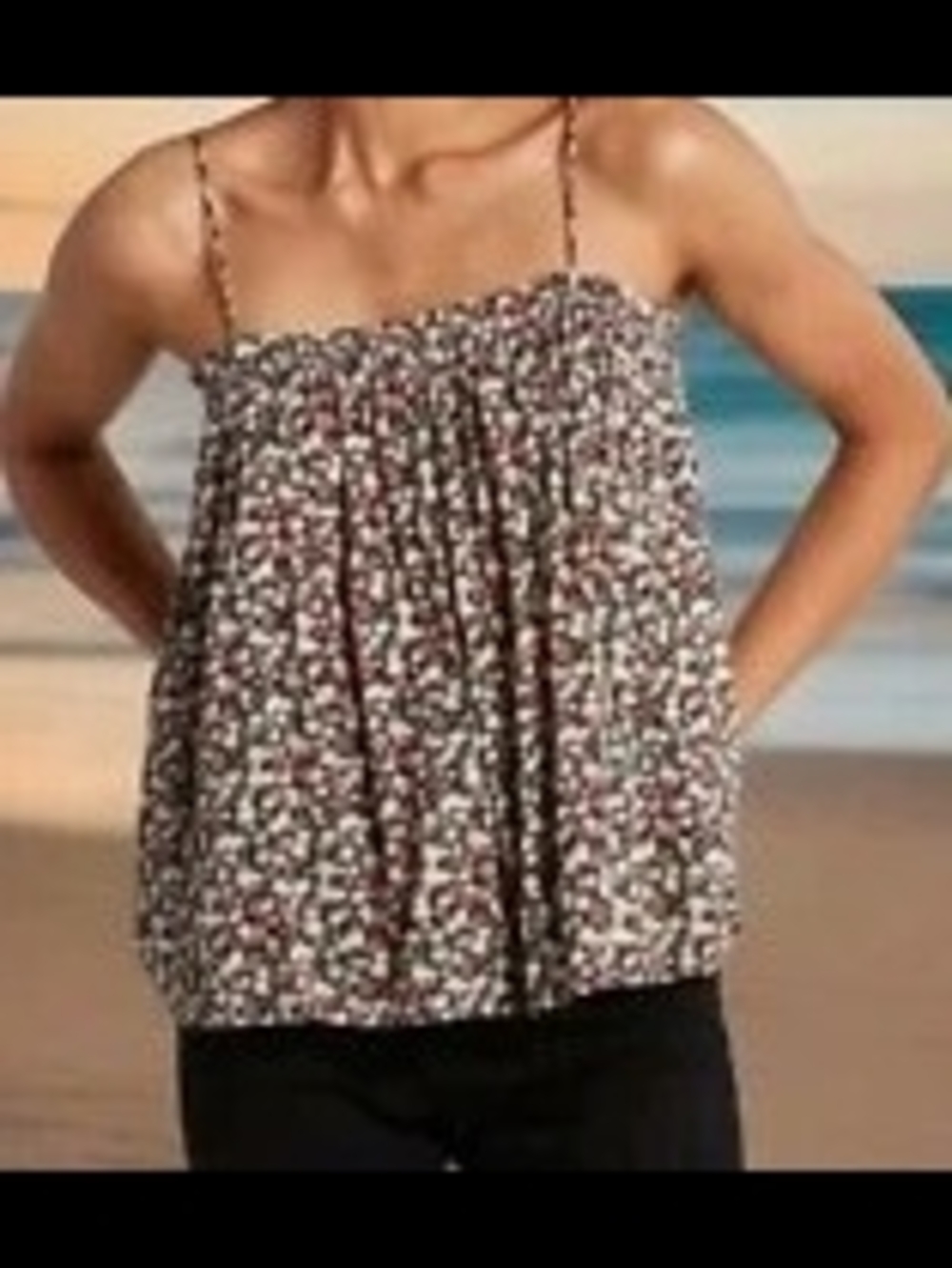 Volcom Bloom Shakalaka floral Cami Women's Xs